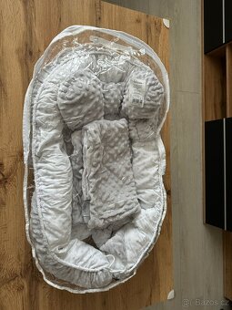 Hnízdečko s peřinkou - Minky Sweet Baby Belisima - 6