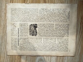 Historické tiskoviny z 2. sv. války z roku 1941 - 6