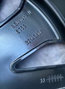 Originál Alu kola Volvo XC40 Recharge R19 zimní - 6