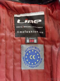 Dámská motorkářská bunda Lime - 6