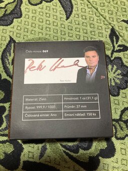 Zlatá investiční mince XTV - Petr Holec - 6