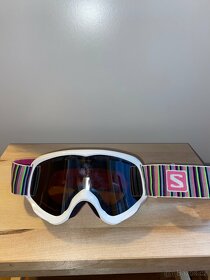 Salomon lyžařská helma + brýle - 6