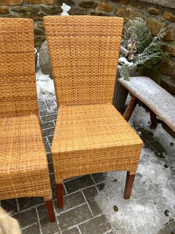 Židle z pravého ratanu - 6