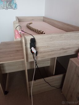 Patrová dětská postel+ stůl - 6