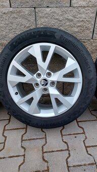 Disky originální Škoda Yeti, Octavia Scout 5x112 R17 Polar - 6