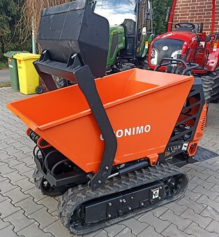 Pásový dumper se lžící, samonakládací - se lžící - 6