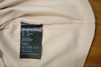 N.O.V.É béžové dámské letní tričko vel. XS - 6