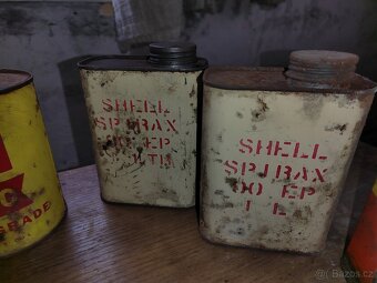 Staré plechovky SHELL - 6