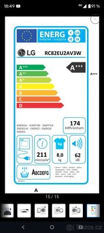 LG kondenzační sušička prádla - 6