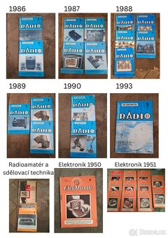 Amatérské rádio - sada cca 150ks - 6