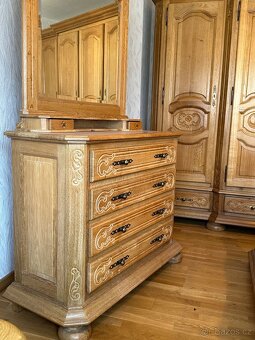 Dubová celomasivní ložnice, TOP zpracování - 6