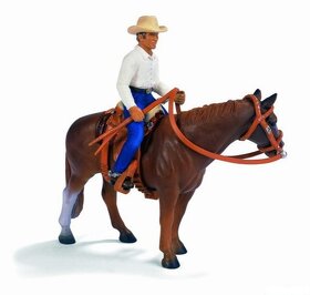 Schleich jezdci - western jezdec originální set - 6