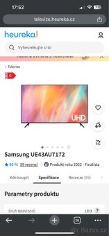Televize Samsung UE43AU7172 úhlopříčka 43 - 6