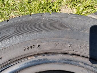Plechové disky s pneumatikami 195/65 R15 - 6
