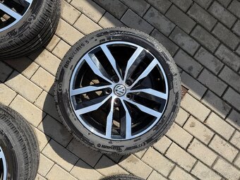 Originální ALU kola VW Madrid R17 5x112 + letní pneu 225/45/ - 6