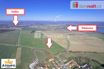 K prodeji, stavební pozemek o celkové výměře 1.318 m2, obec - 6