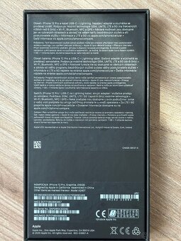 Prodám Apple iPhone 12 Pro, Graphite, 256GB bez zaruky - 6