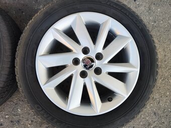 15"letní alu sada 5x100 origo Seat Ibiza 4 Fabia 3 Polo 6R - 6