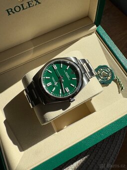 Rolex Oyster Perpetual 41mm, Green - 6