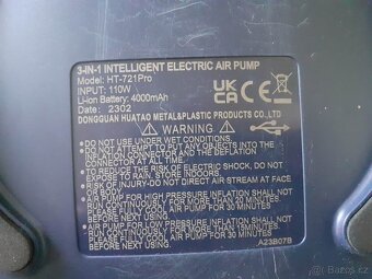 USB C bateriová pumpa na paddleboard ev.c:103000002092599 - 6