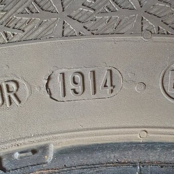 Zimní pneumatiky Barum 185/60 R14 č. AP96 - 6