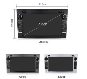 2GB Nové Android Autorádio Opel CarPlay, Astra, Vectra,Corsa - 6