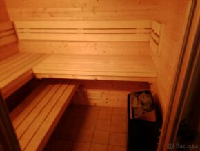 Finská sauna masiv rohová - 6