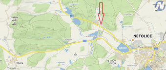 Prodej pozemku na stavbu garáže, 95 m2, Netolice - 6