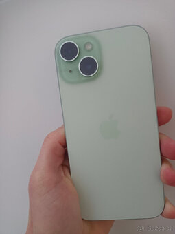 iPhone 15, doklad, záruka, krabička, ZÁNOVNÍ, TOP STAV - 6
