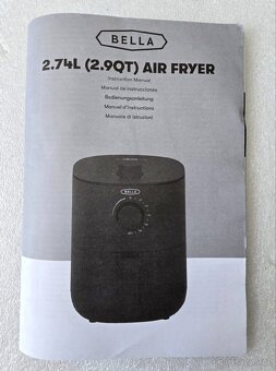 Horkovzdušná fritéza Bella AF 82 - 6