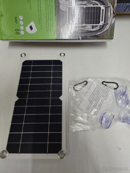 Přenosný solární panel 5V/35W s USB pro mobilní telefon - 6