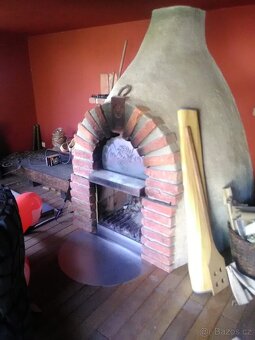 nerezový industriální stůl lavice a komín - 6