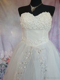 Svatební šaty Anna, nové, VÝPRODEJ - 6