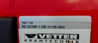 sloupový jeráb Vetter 125 kg - 3 m r. 2011 - 6