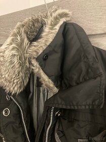 Černá zimní bunda - 6