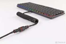 YENKEE GAMING YCU COIL BK Kroucený kabel (nové) - 6