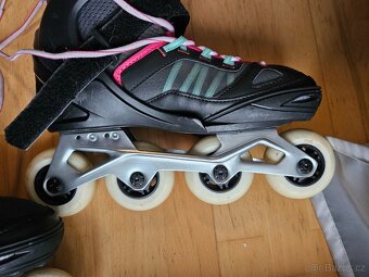 Inline dívčí brusle Oxelo Fit 3 rostoucí - 6