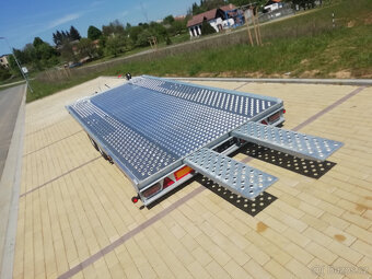 Sklopka hydraulika, ALU plocha 450x210cm, 2700/680kg, výbava - 6