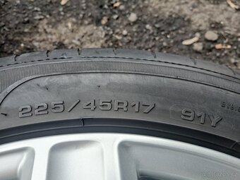 Sada ALU kol Dezent 225/45R17 letní - 6