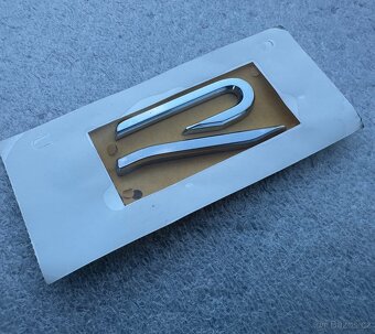 Volkswagen Zadny a bocny emblem R R-line original - 6