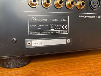 Integrovaný zesilovač Accuphase E-250, integrovaný stereo ze - 6