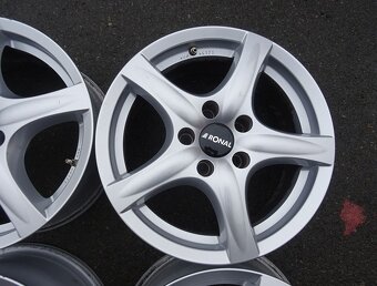 Alu disky Ronal, 16", 5x112, ET 35, šířka 7J - 6
