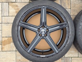 značková alu mbDESIGN KV01 11x22" 5x112 s pneu 285/40 R22 - 6