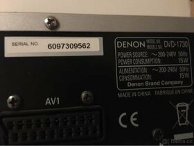 DENON DVD 1730 - 6