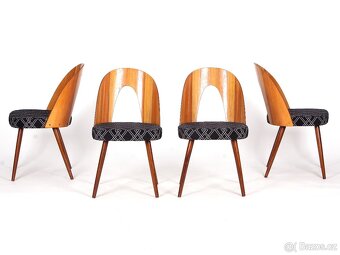 Designové retro židle po přečalounění, 4 ks - 6