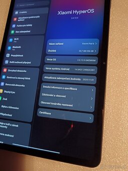 Xiaomi Pad 6 8GB/256GB Gravity Gray,v záruce - 6