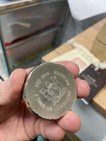 Stříbrná mince 5 OZ Terracotta army 2019 Antique - 6