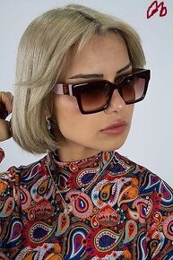 nové sluneční brýle Karl Lagerfeld burgundy/pink - 6