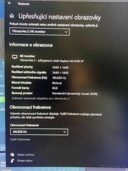 Prodám herní monitor Xiaomi G34WQi 34" 2K Curved - 6