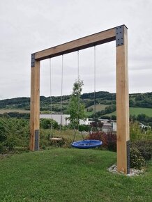 Nové dubové pražce, trámy - 6